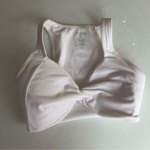 Buff Bunny white sports bra